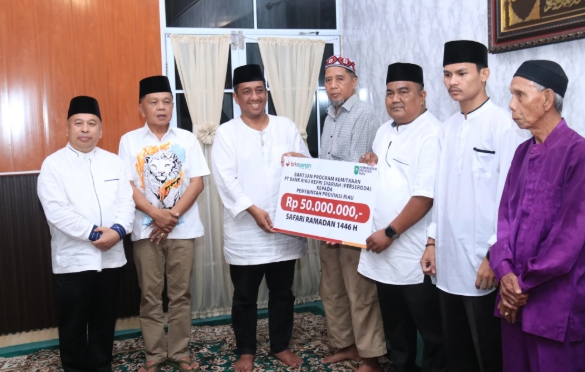Bupati Asmar Sambut Hangat Safari Ramadan Pemprov Riau