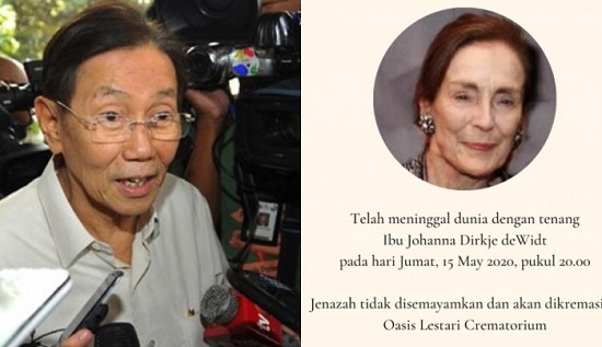 Istri Kwik Kian Gie Meninggal Dunia