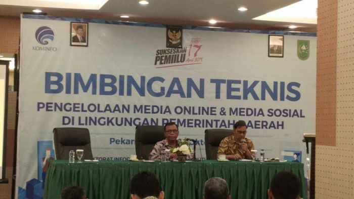 Kemenkominfo RI Gelar Bimtek Pengelolaan Media Online di Riau