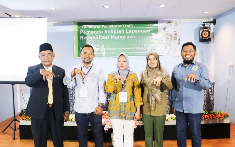 Pemkab Harap BRGM Bisa Bantu Rehabilitasi Mangrove di Meranti