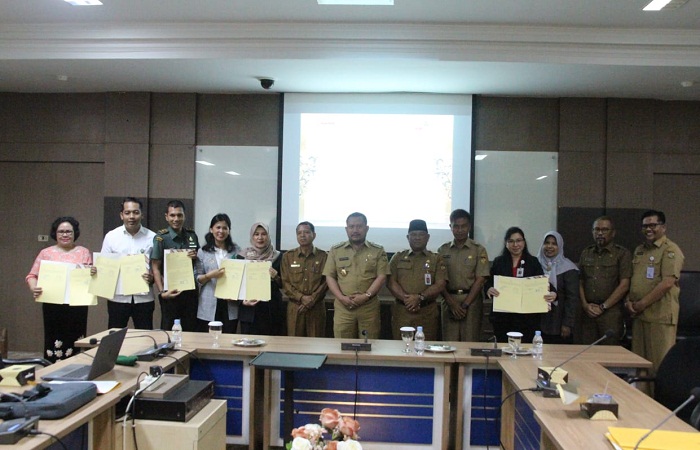 Bupati Kampar Tandatangani MoU dengan Empat Rumah Sakit