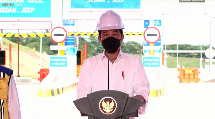 Presiden Jokowi Resmikan Jalan Tol  Balik Papan- Samarinda, ''Ini Sejarah, Pertama di Kalimantan...''