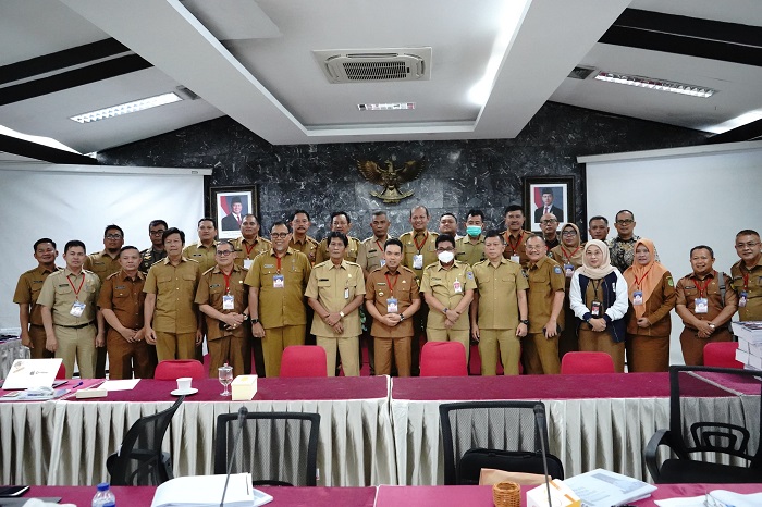 PJ Bupati Inhil  Erisman Ikut Evaluasi Kinerja Triwulan I Tahun 2024