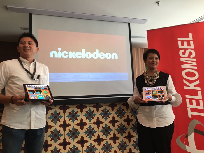 Nickelodeon dan Telkomsel Luncurkan Aplikasi 'Nickelodeon Play' di Indonesia