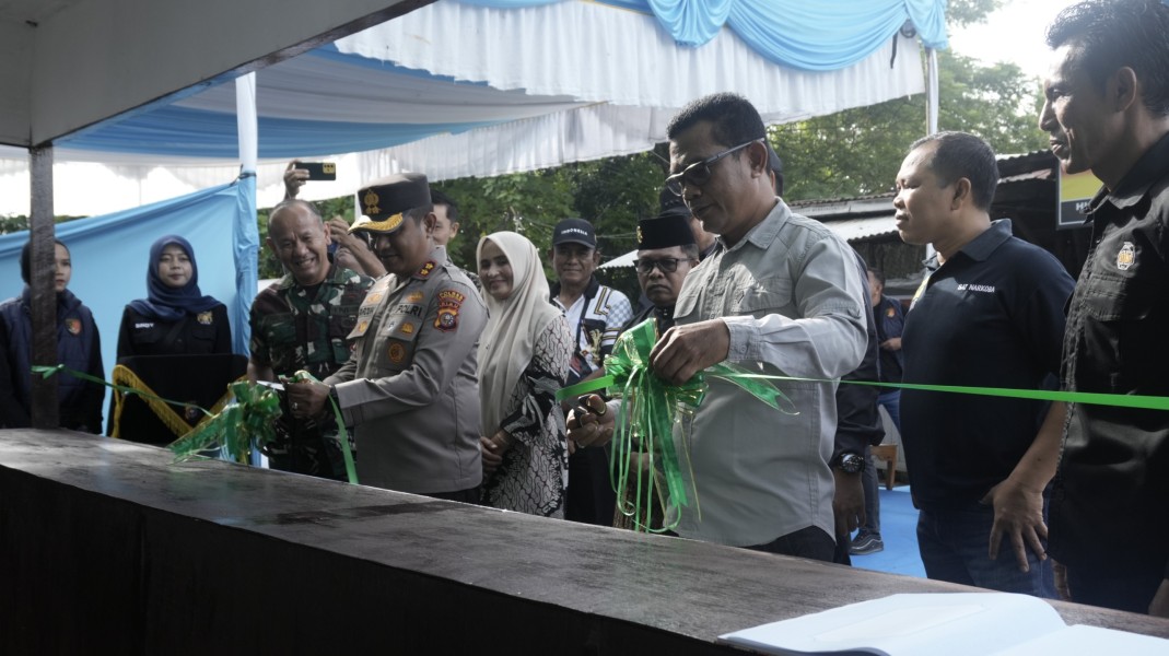 Perkuat Kolaborasi Cegah Narkoba di Inhil, Kampung Tangguh Diresmikan
