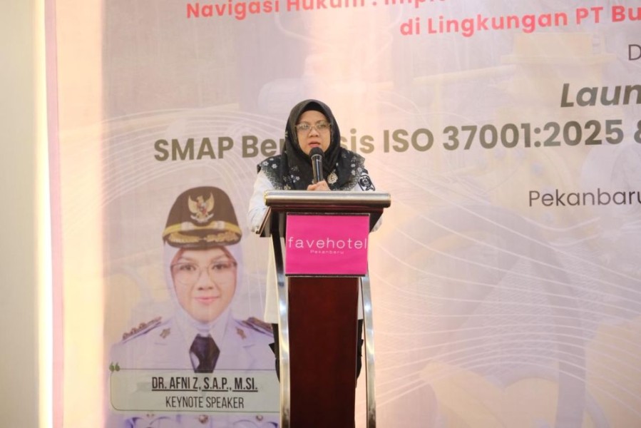 Luncurkan SMAP dan WBS, Bupati Afni Tekankan Integritas dan Dividen BUMD