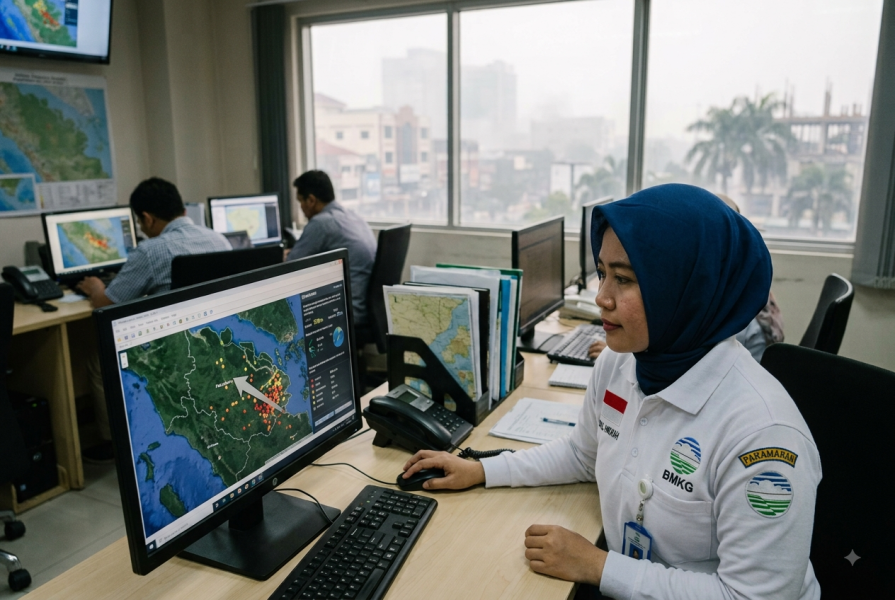 Hotspot di Sumatera Muncul 3.227 Titik