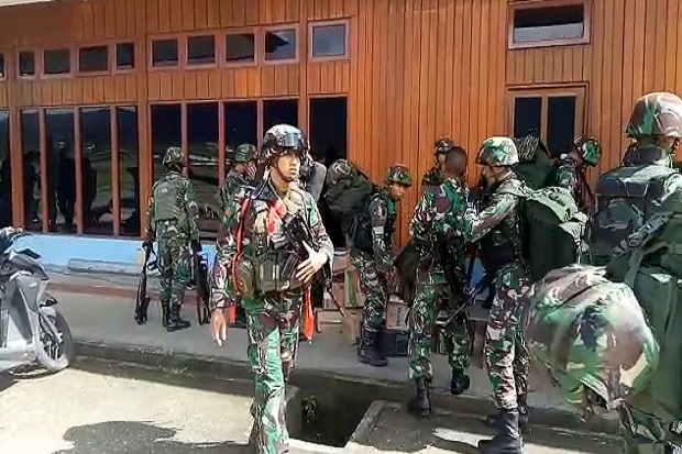 Dorrr! 4 Anggota OPM Tewas Terkapar Diterjang Peluru Saat Kontak Tembak dengan TNI/Polri