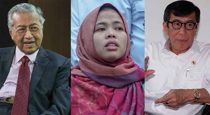 Bebaskan Siti Aisyah, Menkumham Mengaku Temui PM Malaysia, Tapi Mahathir Malah Membantah, Jadi Siapa yang Bohong?