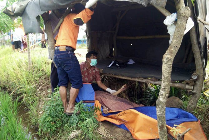 GEGER... Ada Mayat Wanita Cantik Setengah Telanjang dan Penuh Luka di Persawahan, Diduga...