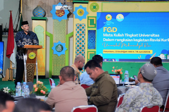 UMRI Gelar FGD Revisi Kurikulum MKWU