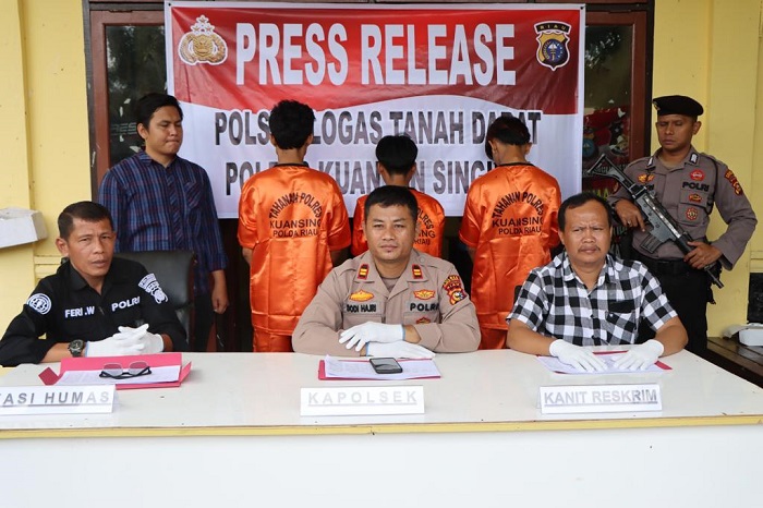 Dalam Hitungan Jam Beraksi di Dua Desa, Tiga Pria Diamankan Terkait Kasus Curas, Seorang Masih Anak di Bawah Umur