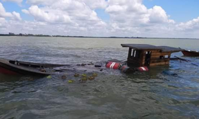 Kelebihan Muatan, Kapal Angkut BBM Karam di Perairan Kecamatan Merbau