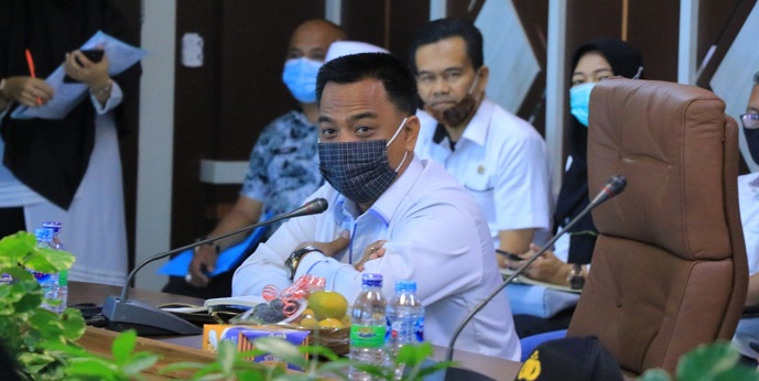 Sekda Minta Satgas Covid-19 Maksimalkan Pengawasan di Pasar Kaget
