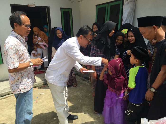 Ikatan Alumni Unpad Riau Beri Sumbangan ke Empat Panti Asuhan di Pekanbaru