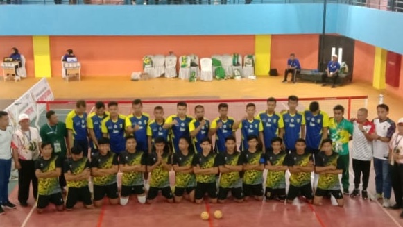Kuansing Vs Kampar Disemifinal Takraw Menjadi Pertandingan Yang Menengangkan Dan Sengit
