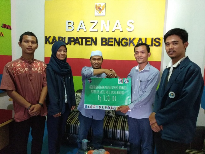 BEM dan Ormawa Polbeng Galang Dana untuk Korban Bengkulu