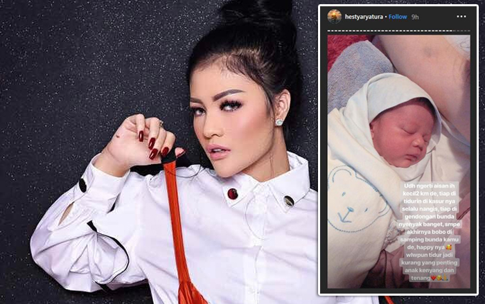NYELEKIT...Penyanyi Cantik Ini Lahirkan Anak Kedua, Netizen: Bapaknya Siapa?