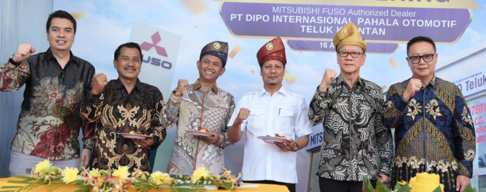 Wabup Hadiri Peresmian Showroom Diler Mitsubishi di Telukkuantan