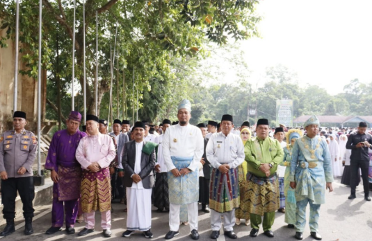 Semangat Sumpah Pemuda dan Hari Santri Nasional Menggema di Inhu