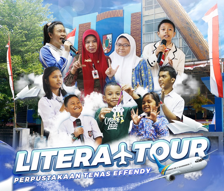 Litera Toer, Sarana Memperkenalkan Perpustakaan Sebagai Wadah Kreativitas Membaca Yang Menyenangkan