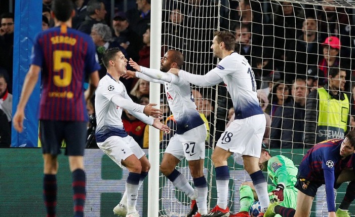 Berbagi 1-1, Tottenham Hotspur Dampingi Barcelona di 16 Besar Champions