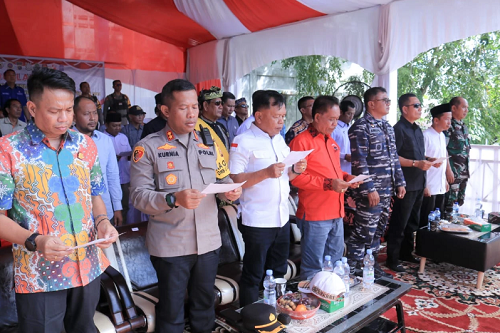 Pemkab Meranti Apresiasi Deklarasi Tertib Berlalu Lintas Pemilu Damai 2024