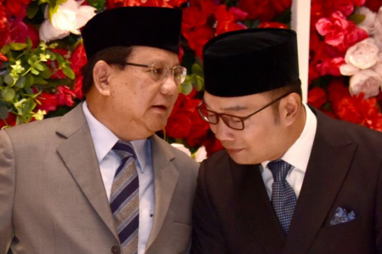 Bertemu Prabowo Lagi, Ridwan Kamil Sempat Minta Maaf Sampaikan Keinginan Bikin Industri Drone