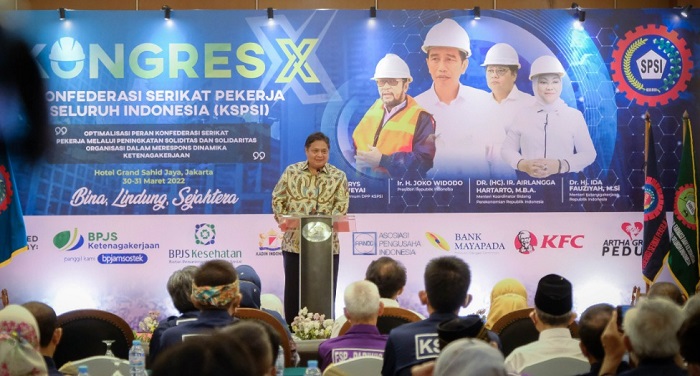 Ekonomi Semakin Membaik, Airlangga  Sarankan  Pengusaha  Bayar  THR pada para Pekerja...