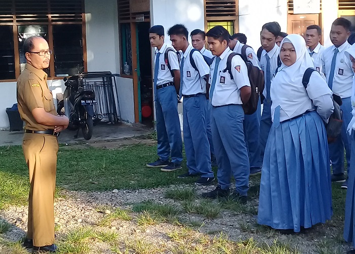 36 Siswa SMK Negeri 4 Rambah-Rohul Ikuti UNBK 2018