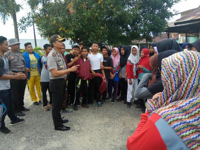 Bahaya Narkoba, Kapolsek Sasar Sekolah Gelar Penyuluhan