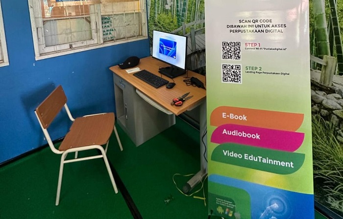 SMKN 2 Dumai Dapat Bantuan Pustaka Digital