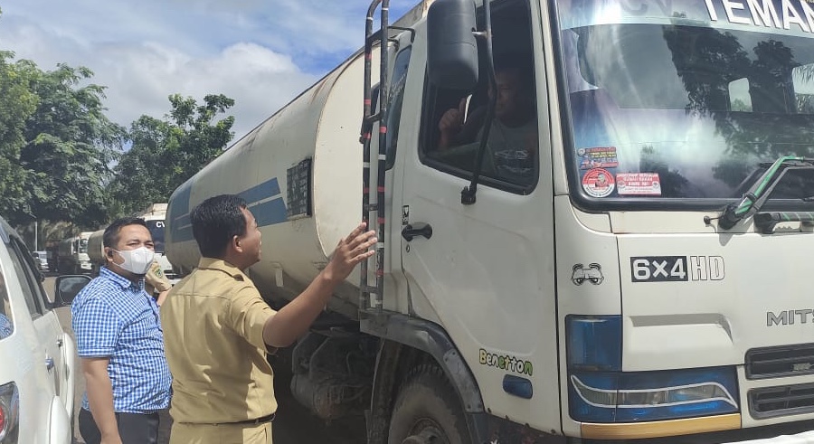 Wabup Rohil Ingatkan Sopir Dum truck Yang Melebihi Tonase