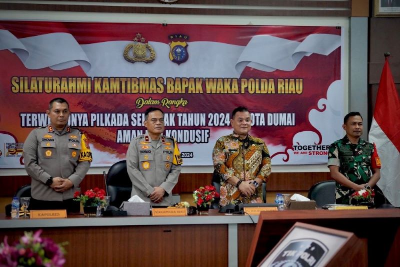 Wakapolda Riau Berikan Arahan Pengamanan Pilkada di Kota Dumai