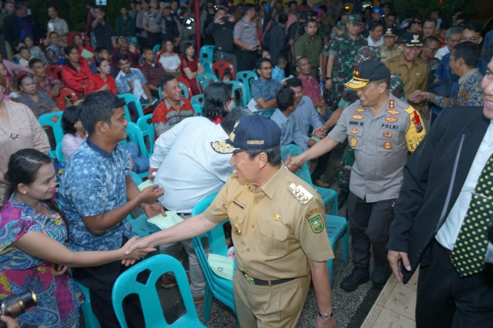Gubri Cek Pelaksanaan Ibadah dan Pos Pengamanan Natal di Pekanbaru