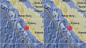 Gempa M 4,7 Guncang Pesisir Selatan Sumbar