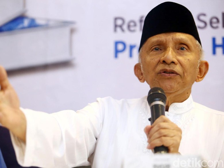PDI Perjuangan 'Serang' Amien Rais: Kok Ada Orang yang Nyambung Rasa...