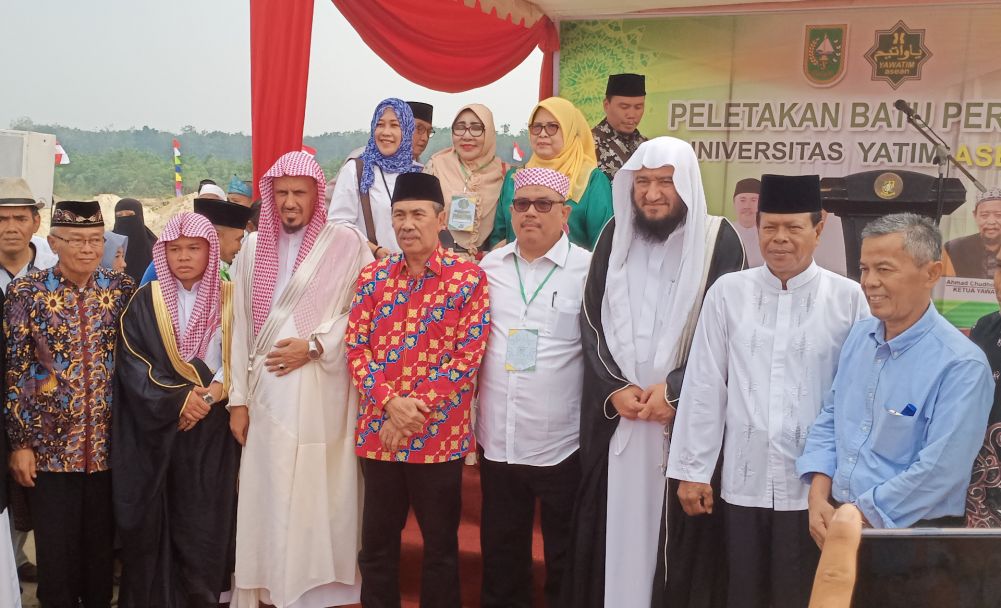 Ini Harapan Gubri Atas Pembangunan Universitas Anak Yatim ASEAN di Kampar