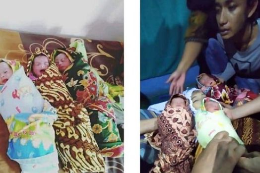 Dina Nasution Meninggal Dunia Sambil Tersenyum Usai Lahirkan Bayi Kembar 3