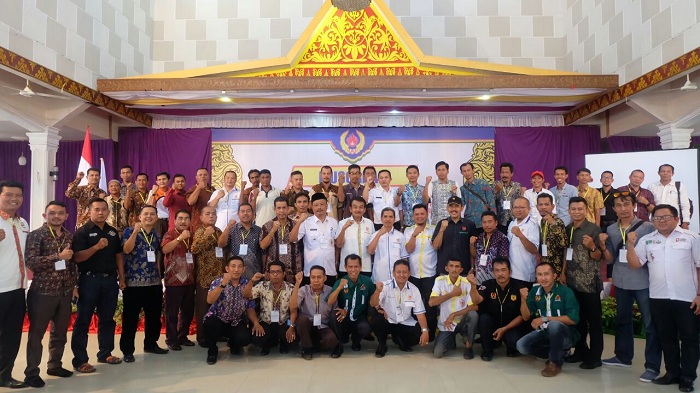 SELAMAT... H Syamsurizal Awi Terpilih Secara Aklamasi Pimpin KONI Inhil