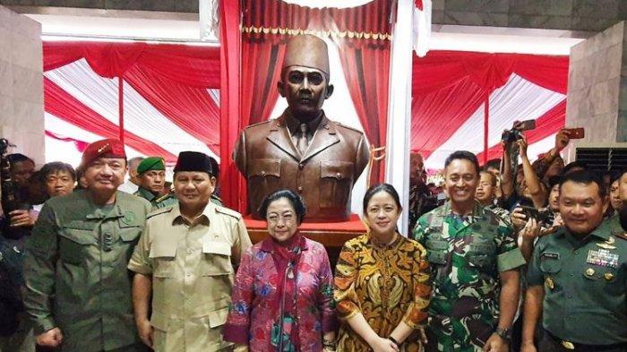 Prabowo Curhat ke Megawati Pernah Nakal Lalu Turun Pangkat, Puan: Tapi kan Hadiahnya Jadi Menhan...