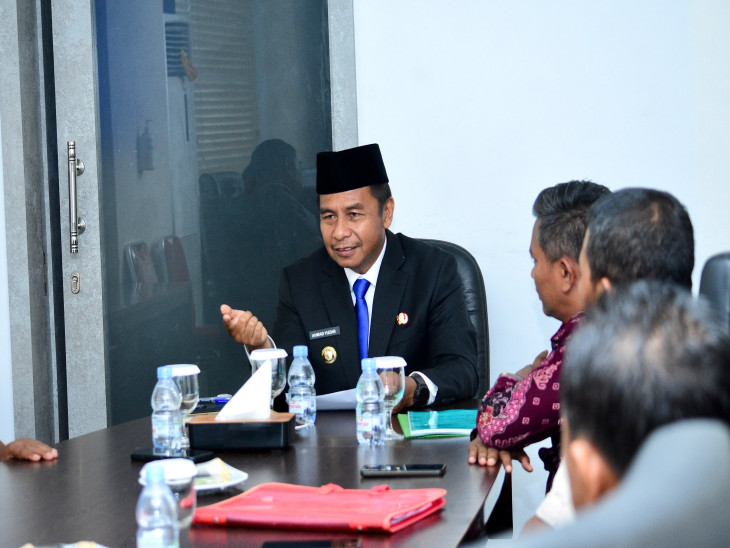 Bupati Kampar Sambut Audiensi Pengurus KTNA Kabupaten Kampar