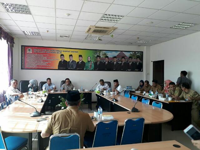 Plt Kadisdukpencapil Tak Hadir,  Komisi I DPRD Inhil Batalkan RDP