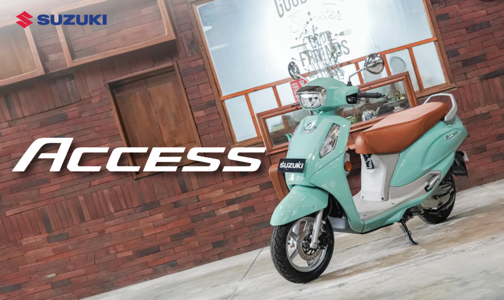 Tampil Berbeda dengan Suzuki Access 125, Motor Matic Terbaru Bergaya Klasik
