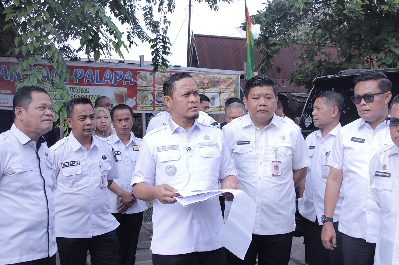 Pemko Akan Bangun RTH di Depan Pasar Palapa