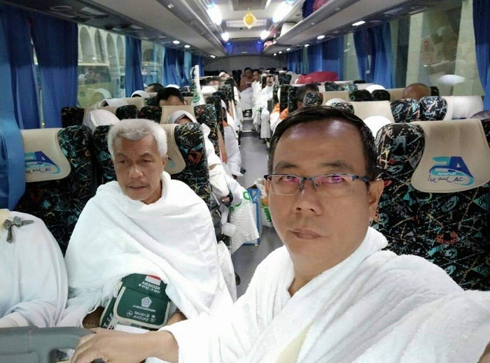 Gunakan 10 Bus dan Tempuh Waktu 8 Jam, JCH Bengkalis Bertolak ke Mekkah