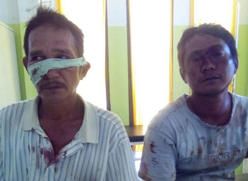 Puluhan Orang Bersenjata Serang Petani Batang Kumu, Dua Luka-luka, Puluhan Motor Dirusak