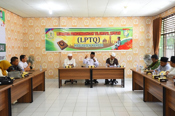 Sekda Kampar Pimpin Rapat Pelaksanaan MTQ ke-51
