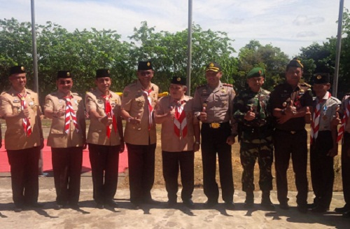 Pimpin Upacara HUT Pramuka, Ini Kata Bupati Rohil