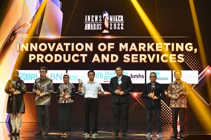 Kartu Emas Pegadaian Raih Penghargaan Inewsmaker Awards 2022